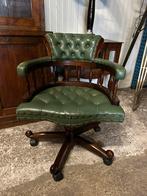 Chesterfield bureaustoel. Captains chair. Izgs., Ophalen, Gebruikt, ., .