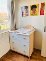 Witte ladekast Maisons du monde met bladvergroter, Ophalen, Kast, Zo goed als nieuw, 75 tot 100 cm