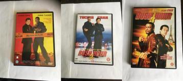 rush hour 1 2 3 dvd jackie chan (3 stuks) collectie trilogie beschikbaar voor biedingen