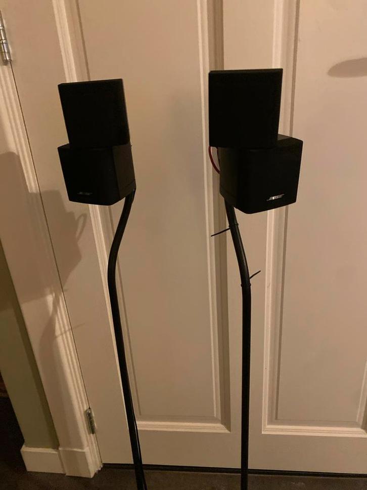 Bose Acoustimass 5 Series III Speakerset met stands, Audio, Tv en Foto, Luidsprekers, Gebruikt, Front, Rear of Stereo speakers