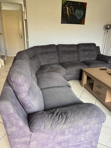 GRATIS AF TE HALEN! Hoekbank met 5 zitplaatsen