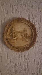 Wandbordje van the London Tower Bridge, Gebruikt, Ophalen of Verzenden, Souvenir uit Londen
