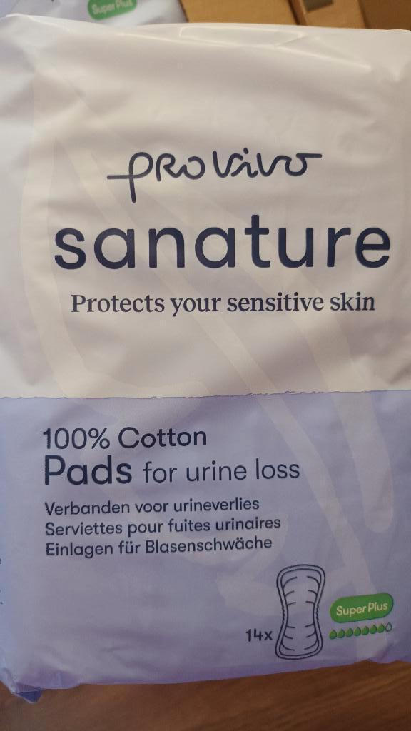 30x Inco.mat. ProVivo Sanature Super Plus 100% katoen 14 st, Diversen, Verpleegmiddelen, Nieuw, Ophalen of Verzenden