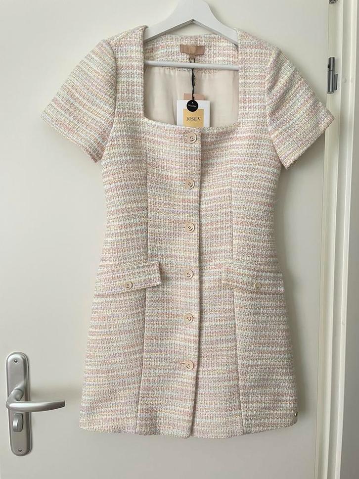 Josh v sample jurk, Kleding | Dames, Jurken, Zo goed als nieuw, Maat 36 (S), Overige kleuren, Boven de knie, Ophalen of Verzenden