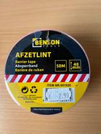 Afzetlint rood/wit 50m, Doe-het-zelf en Verbouw, Ophalen of Verzenden, Nieuw, 50 tot 100 mm, Overige typen