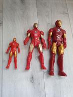 Marvel Iron man 3 stuks, Kinderen en Baby's, Speelgoed | Actiefiguren, Ophalen of Verzenden, Zo goed als nieuw