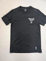 Woei x Moustache records t shirt. Maat S, Kleding | Heren, T-shirts, Ophalen of Verzenden, Zo goed als nieuw, Maat 46 (S) of kleiner