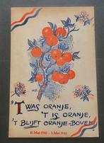 Ansichtkaart bevrijding Nederland Oranje., Nederland, Foto of Poster, Overige soorten, Verzenden