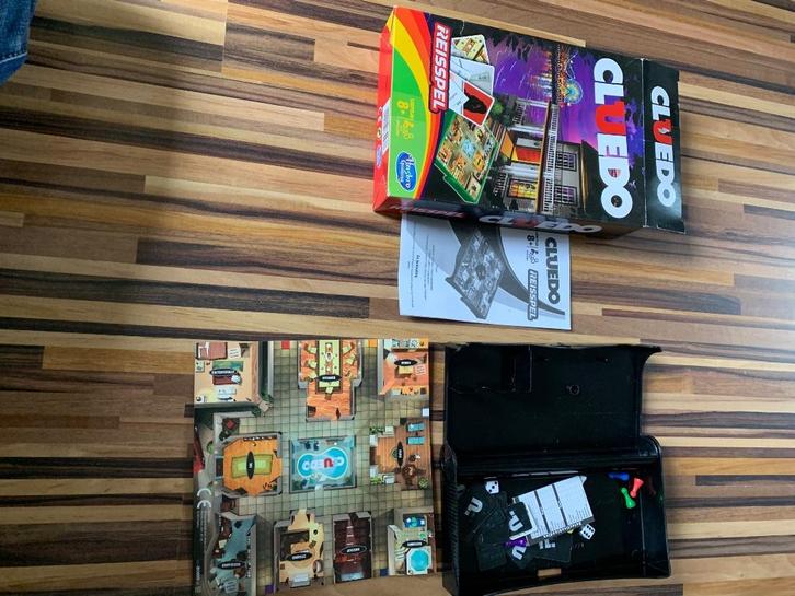Cluedo reisspel, Hobby en Vrije tijd, Gezelschapsspellen | Bordspellen, Zo goed als nieuw, Reisspel, Ophalen of Verzenden