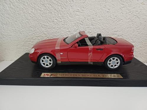 Mercedes Benz SLK 230 1996 Red Maisto nieuw in OVP zie tekst, Hobby en Vrije tijd, Modelauto's | 1:18, Nieuw, Auto, Maisto, Ophalen of Verzenden