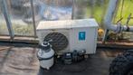 Warmtepomp (8kw warmtevermogen),pomp,zanfilter voor zwembad., Ophalen, Gebruikt