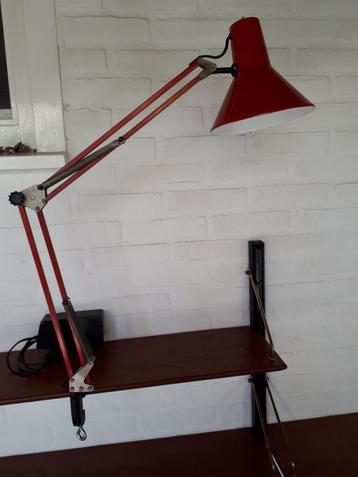 Vintage retro bureaulamp architectenlamp schaarlamp jaren 70 beschikbaar voor biedingen