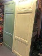 Dubbele Paneeldeuren, 224 x 170, Ophalen, Gebruikt, Binnendeur, Hout