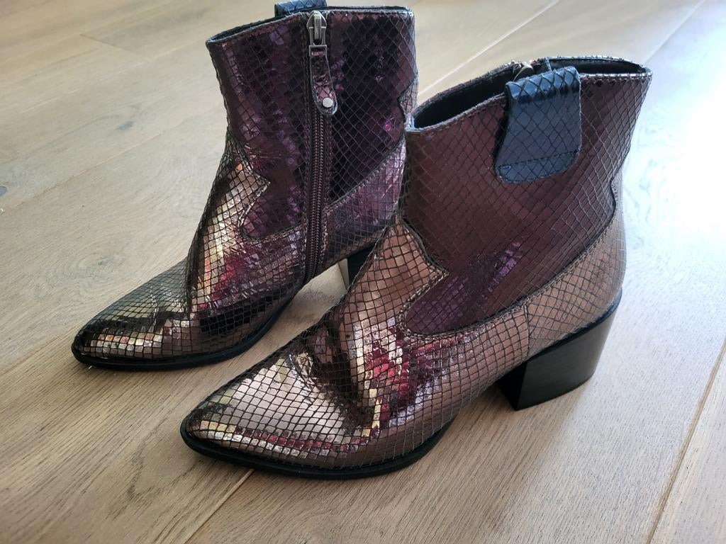 Elvio Zanon laarsjes, enkellaarzen, maat 39, Kleding | Dames, Schoenen, Elvio Zanon, Bruin, Lage of Enkellaarzen, Ophalen of Verzenden