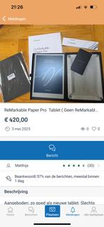 OPLICHTING Remarkable Paper pro, Ophalen, Zo goed als nieuw