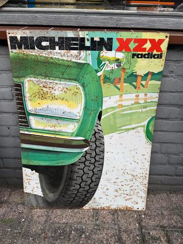 Vintage Michelin XZX Radial Reclamebord beschikbaar voor biedingen
