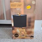 Nieuwe Giraffe Lamp - Goud met Zwart, Huis en Inrichting, Lampen | Vloerlampen, Metaal, Nieuw, Ophalen of Verzenden, Minder dan 100 cm
