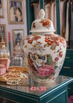 Romantische Rococo Dekselpot, Ophalen of Verzenden