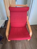 Rood grene fauteuil, Huis en Inrichting, Ophalen, Gebruikt