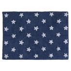 Lorena Canals wasbaar vloerkleed donker blauw sterren, Kinderen en Baby's, Kinderkamer | Inrichting en Decoratie, Ophalen of Verzenden
