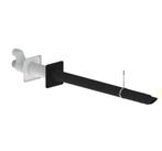 Burgerhout balkondoorvoer 2000 mm incl. adapter 2x Ø80 NIEUW, Ophalen, Nieuw