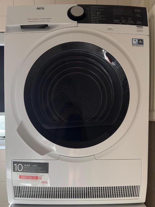 Droger AEG T8DBE86W AbsoluteCare - (Okt 2021, 2,5 jr in gebr, Witgoed en Apparatuur, Wasdrogers, Gebruikt, Condens, Bovenlader