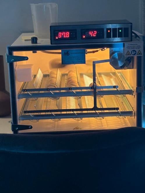 MS 100 broedmachine (2 maand geleden nieuw gekocht)., Dieren en Toebehoren, Pluimvee | Toebehoren, Zo goed als nieuw, Broedmachine