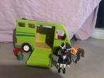 Playmobil paardentrailer met accessoires., Kinderen en Baby's, Speelgoed | Playmobil, Ophalen of Verzenden, Zo goed als nieuw