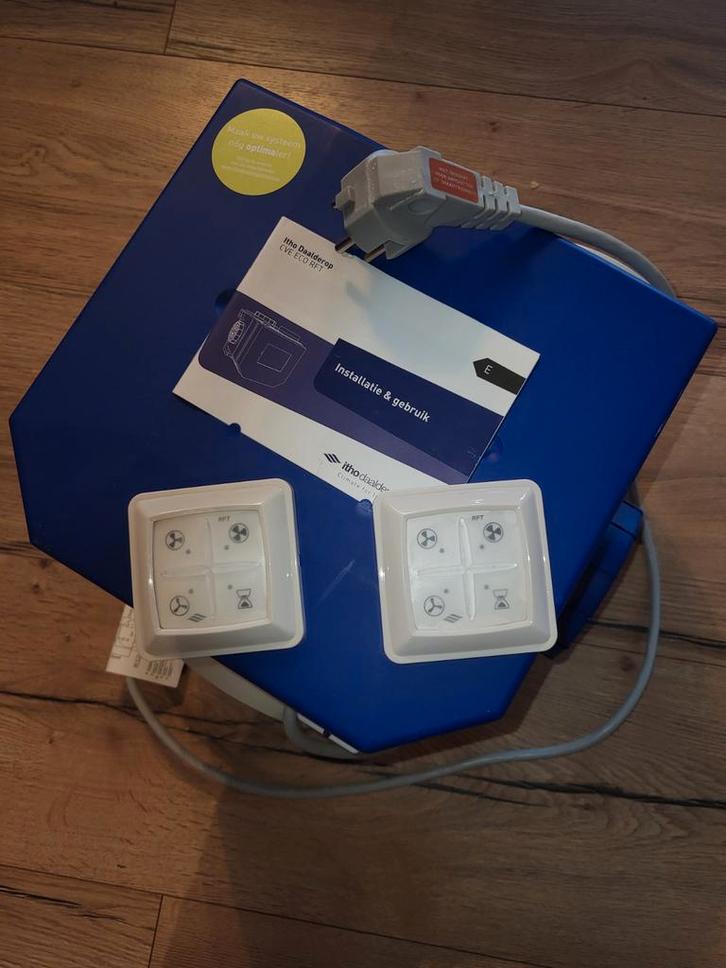 Itho Cve Eco Rft Sp met 2 x afstandsbediening, Doe-het-zelf en Verbouw, Ventilatie en Afzuiging, Zo goed als nieuw, Ventilator