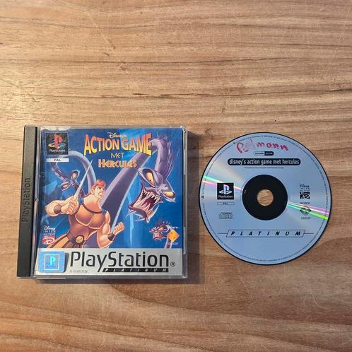 Sony Playstation 1 Hercules, Spelcomputers en Games, Games | Sony PlayStation 1, Zo goed als nieuw, 1 speler, Vanaf 3 jaar, Ophalen of Verzenden