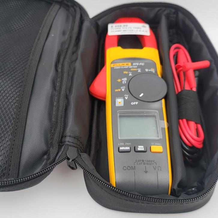 FLUKE 375 FC TRMS CLAMP METER | Z.G.A.N, Doe-het-zelf en Verbouw, Meetapparatuur, Zo goed als nieuw, Multimeter, Ophalen of Verzenden