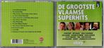 DE GROOTSTE VLAAMSE SUPERHITS CD 3, Ophalen of Verzenden, Zo goed als nieuw, Levenslied of Smartlap
