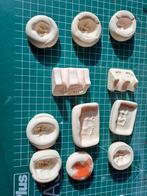 Klei mallen verschillende hoofden ,voeten, Ophalen of Verzenden, Materiaal