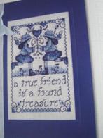 Borduurpatroon  Engelse merklap  nr 9210, Hobby en Vrije tijd, Borduren en Borduurmachines, Verzenden, Nieuw, Handborduren, Patroon