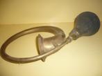 Mie18<> oude messing luchthoorn, Antiek en Kunst, Curiosa en Brocante, Verzenden