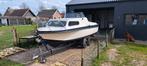 kajuitboot, Watersport en Boten, Benzine, Buitenboordmotor, Polyester, Gebruikt