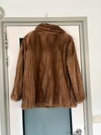 Vintage Bontjas - Stijlvol en Warm!, Kleding | Dames, Jassen | Winter, Ophalen of Verzenden, Gedragen, Maat 42/44 (L), Bruin