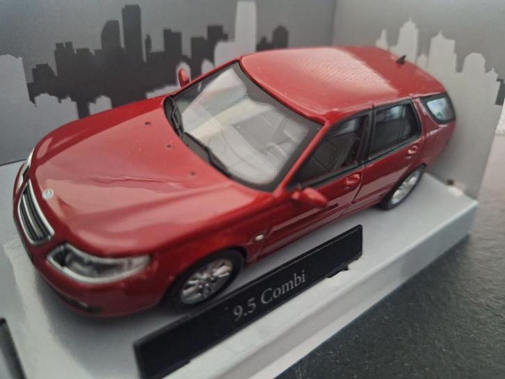 Saab 9.5 Combi Schaal 1:43, Hobby en Vrije tijd, Modelauto's | 1:43, Nieuw, Auto, Overige merken, Ophalen of Verzenden