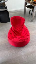 Mooie rode zitzak van Bomba, Ophalen, Zo goed als nieuw, Rood, Zitzakstoel