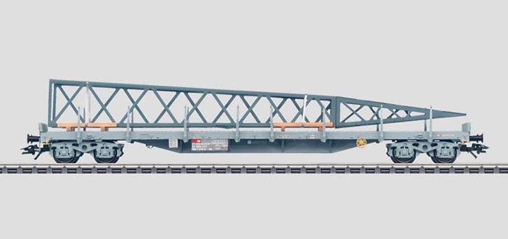 Märklin HO 47005 Platte wagen met rongen en lading., Hobby en Vrije tijd, Modeltreinen | H0, Nieuw, Wagon, Wisselstroom, Märklin