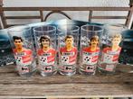 Set van 5 Coca-Cola voetbalglazen - Fifa Wk Italia '90, Verzamelen, Glas en Borrelglaasjes, Ophalen, Gebruikt, Frisdrankglas