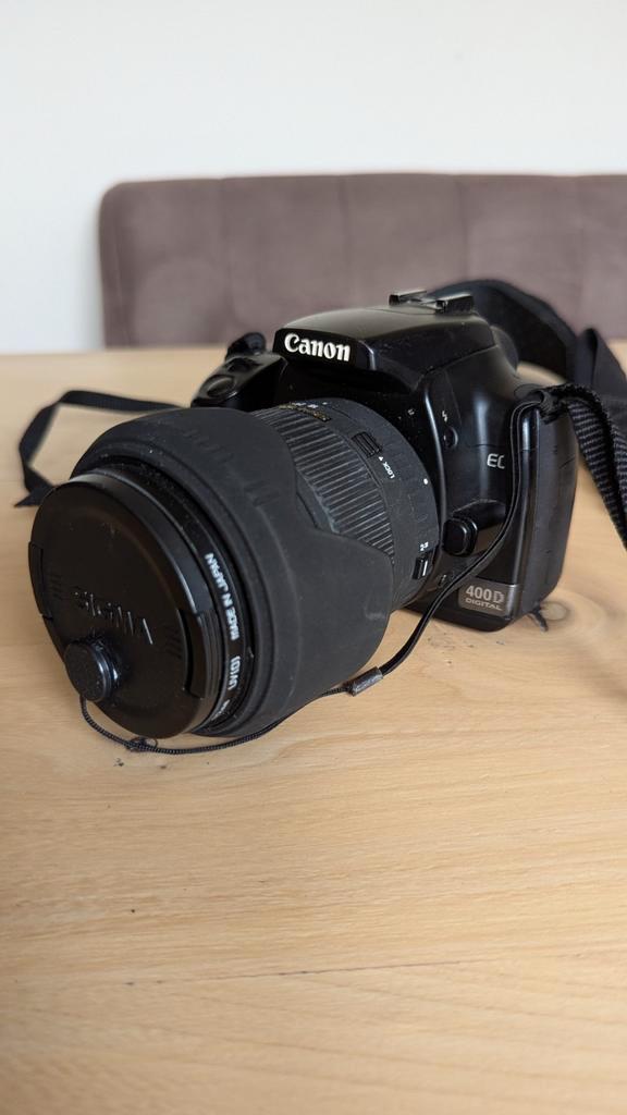 Canon eos 400d digital izgst, Audio, Tv en Foto, Fotocamera's Digitaal, Zo goed als nieuw, Canon, 8 keer of meer, Ophalen of Verzenden
