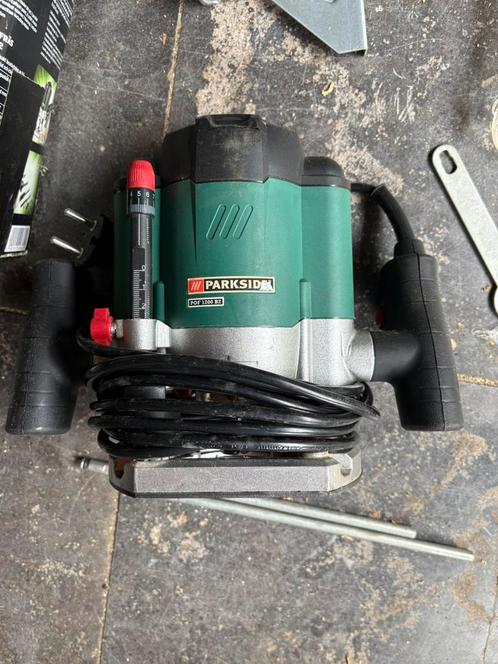 Parkside bovenfrees, Doe-het-zelf en Verbouw, Gereedschap | Freesmachines, Gebruikt, Elektrisch, Bovenfrees, Ophalen of Verzenden