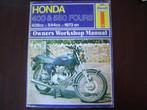 HONDA CB400 CB550 1973 onwards werkplaatsboek CB 400 550, Motoren, Handleidingen en Instructieboekjes, Honda