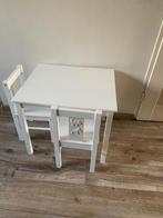 Kinder tafeltje+2 stoeltjes, Ophalen, Gebruikt, Tafel(s) en Stoel(en)