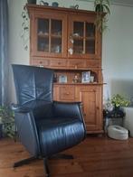 Leren Relaxstoel - Zo Goed Als Nieuw, Huis en Inrichting, Ophalen, 75 tot 100 cm, Zo goed als nieuw, Metaal