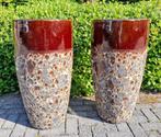 Potten gietijzer geglazuurd beton of terracotta the old way., Tuin en Terras, Bloembakken en Plantenbakken, Ophalen, Rond, Nieuw
