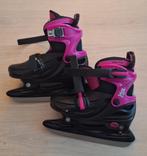 Nijdam zwart roze schaatsen maat 30-33 verstelbaar!, Sport en Fitness, Schaatsen, IJshockeyschaatsen, Ophalen of Verzenden, Zo goed als nieuw