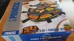 gourmet combi (3 in 1 )steengrill bakplaat, tot 8 personen, Ophalen of Verzenden, Zo goed als nieuw, 8 personen of meer