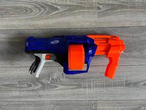NERF N-Strike Elite Surgefire, Kinderen en Baby's, Speelgoed | Buiten | Actiespeelgoed, Zo goed als nieuw, Ophalen of Verzenden